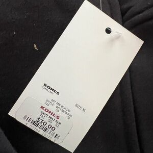 Tek gear relaxed fit sweatpants. Size XL. Black and gray